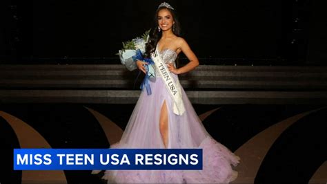 Miss Delaware Teen USA resigns on same day。